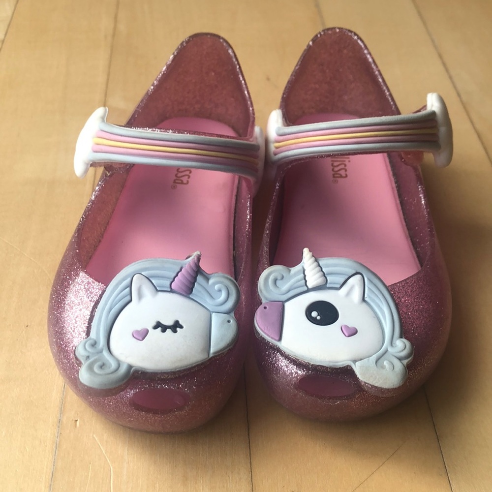 Mini Melissa Unicorn Toddler sandals